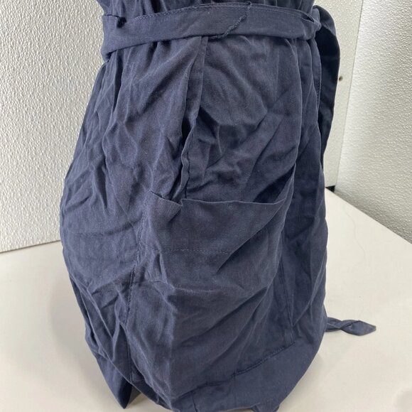 NEW SPLENDID Women's Alessi Short Collared Romper Size S Navy Blue - Picture 3 of 13